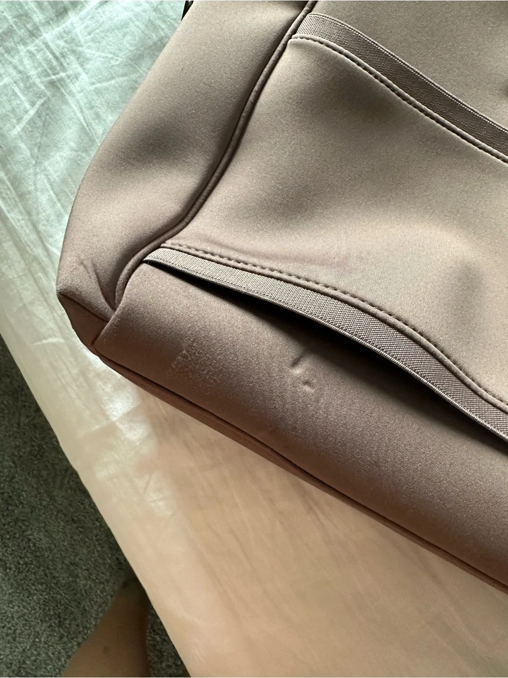 Dagne Dover Wade Neoprene Tote — Dune